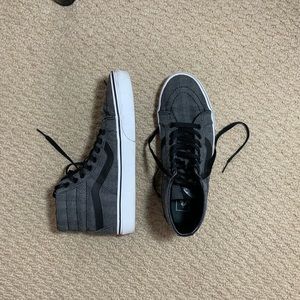 Grey Vans Sk8-Hi Size 9 Mens